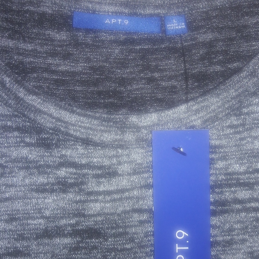 Apt. 9® Women's Smocked T-Shirt Dress L - Picture 3 of 7